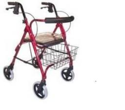 4 wheeled walker-new