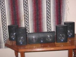 theatre research surround sound speakers