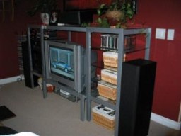 Glass Entertainment Unit