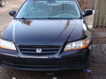 2002 HONDA ACCORD4dr BLACK EXCELLENt CONDITION